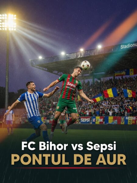 FC Bihor vs Sepsi: Pontul de Aur Liga 2 – De ce câștigă oaspeții!
