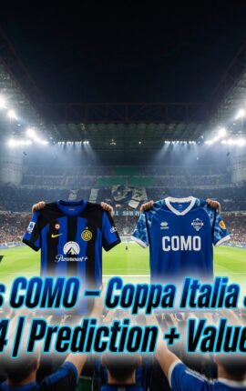 Inter vs Como – Predictie Semifinala Coppa Italia 21 aprilie 2026: Nerazzurri spre finală?